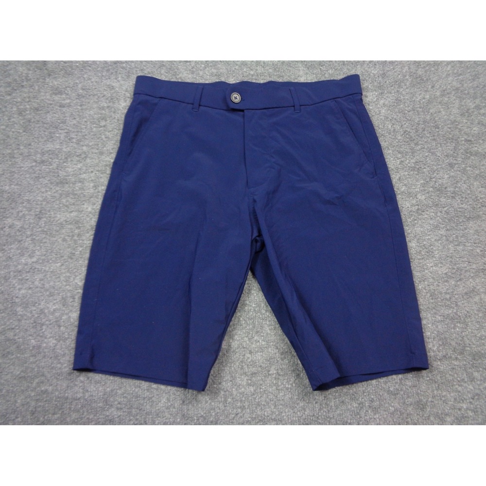Greyson MONTAUK Performance Golf Shorts Men's 32 Blue Nylon Blend Stretch